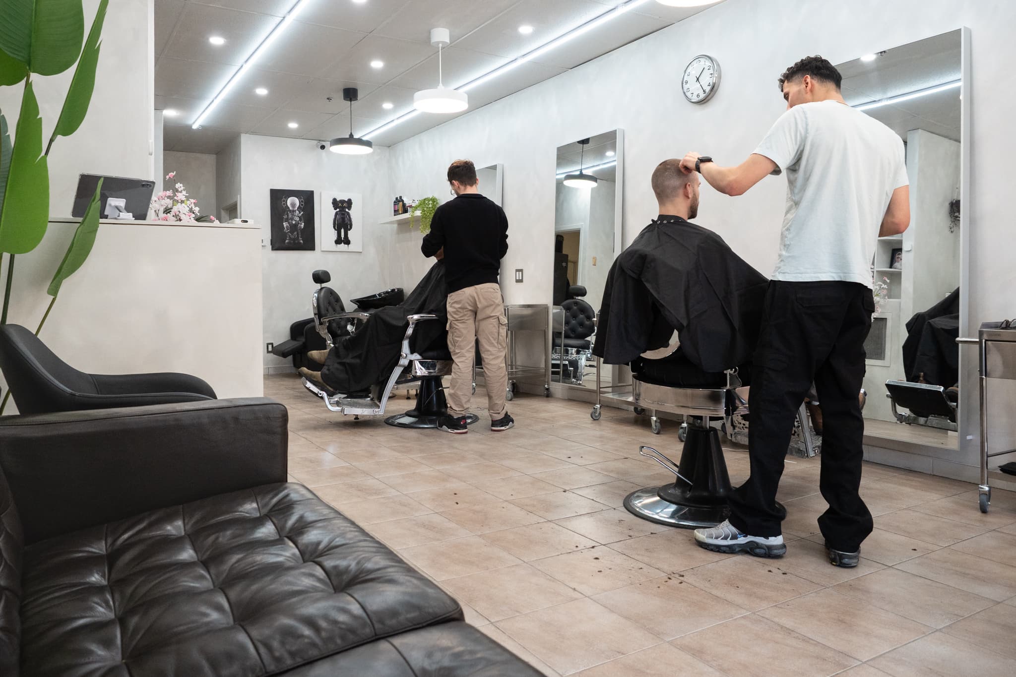 Barber background mobile